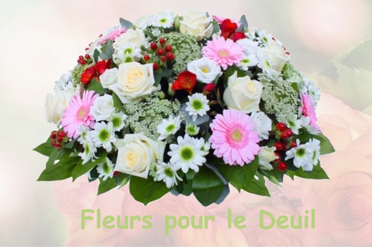 fleurs deuil OLEAC-DESSUS
